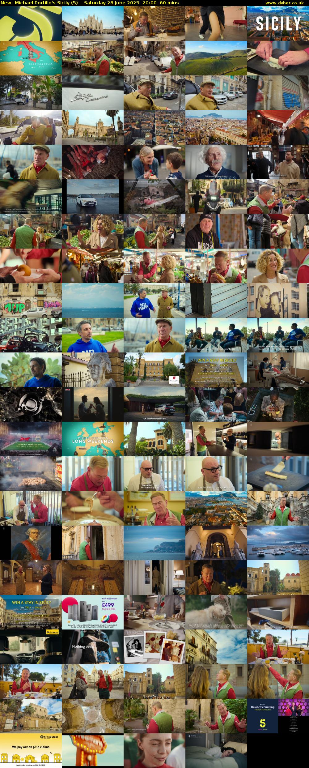 Michael Portillo's Sicily (5) Saturday 28 June 2025 20:00 - 21:00