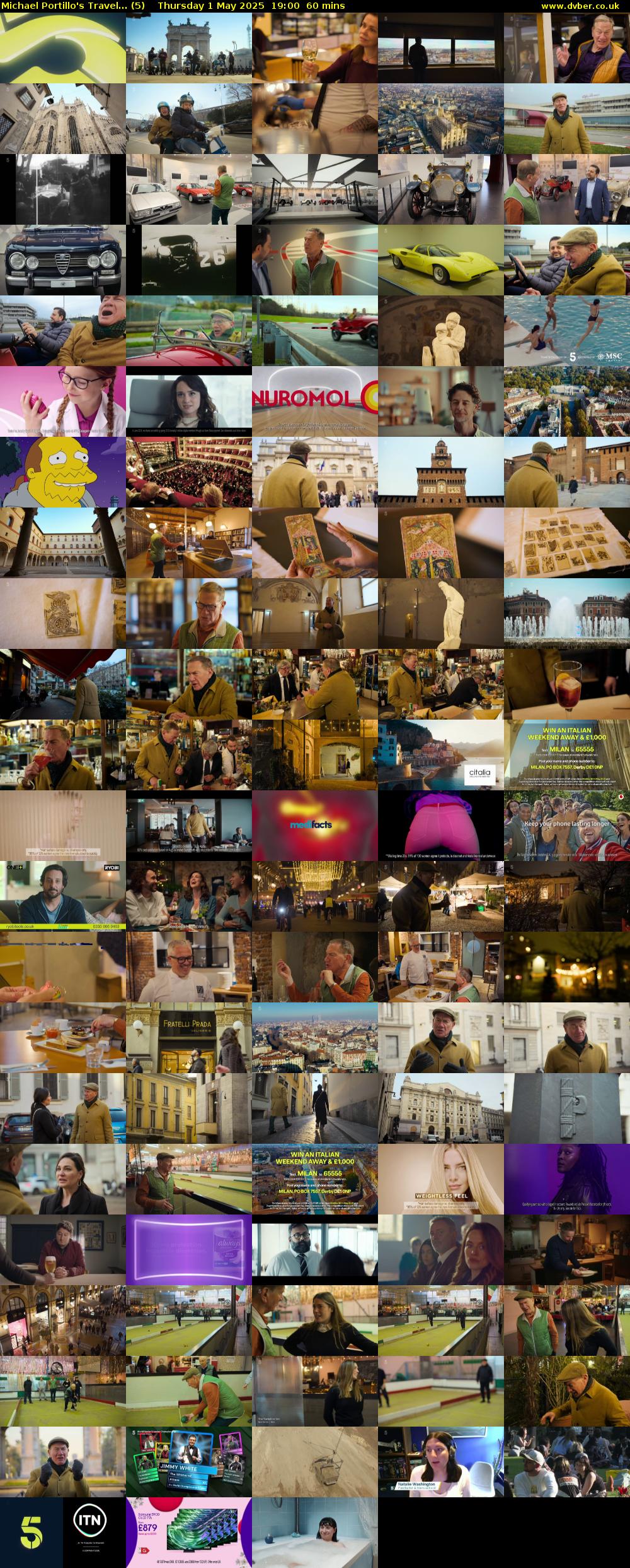 Michael Portillo's Travel... (5) Thursday 1 May 2025 19:00 - 20:00
