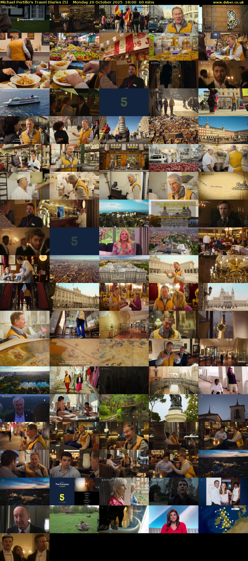 Michael Portillo's Travel Diaries (5) Monday 20 October 2025 18:00 - 19:00