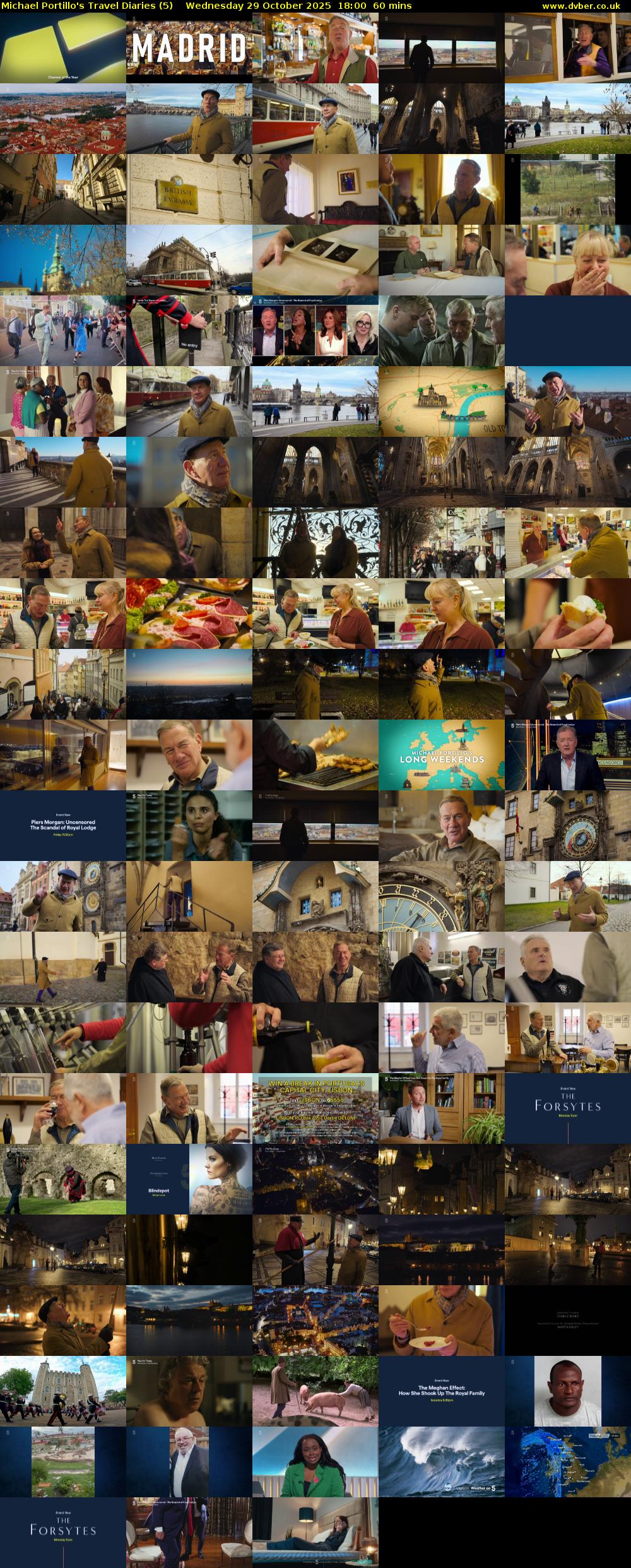 Michael Portillo's Travel Diaries (5) Wednesday 29 October 2025 18:00 - 19:00