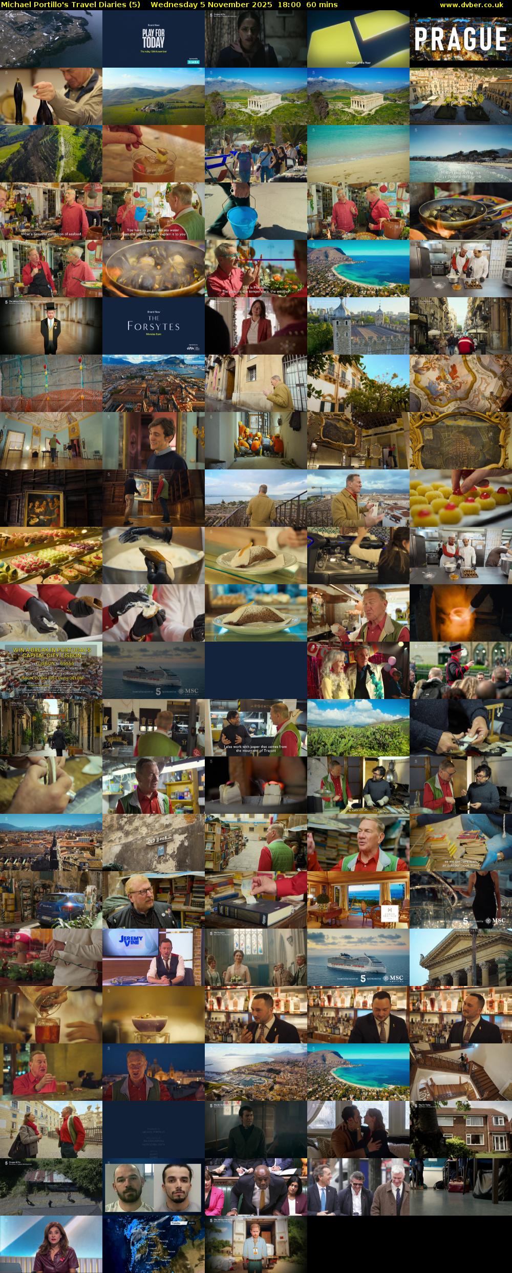 Michael Portillo's Travel Diaries (5) Wednesday 5 November 2025 18:00 - 19:00