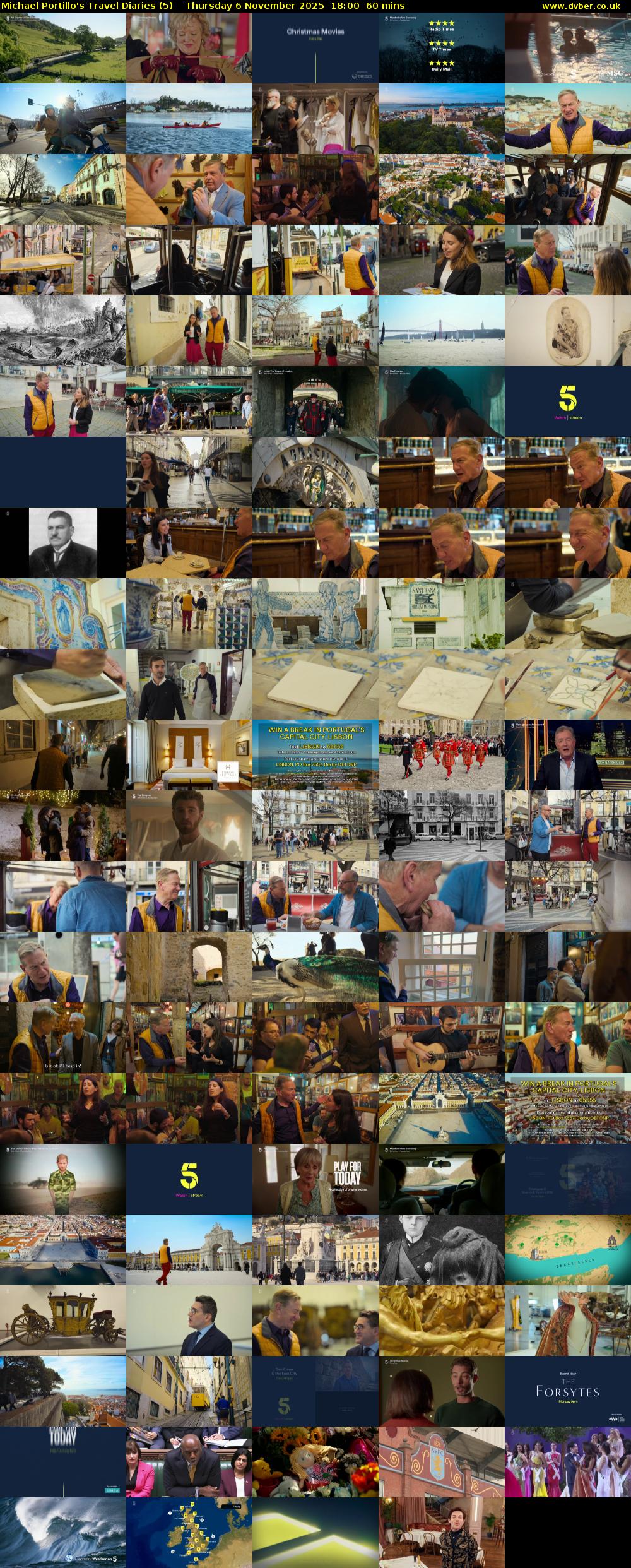Michael Portillo's Travel Diaries (5) Thursday 6 November 2025 18:00 - 19:00