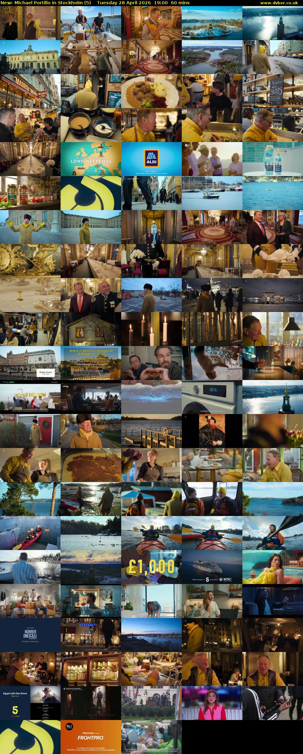Michael Portillo in Stockholm (5) Tuesday 28 April 2026 19:00 - 20:00