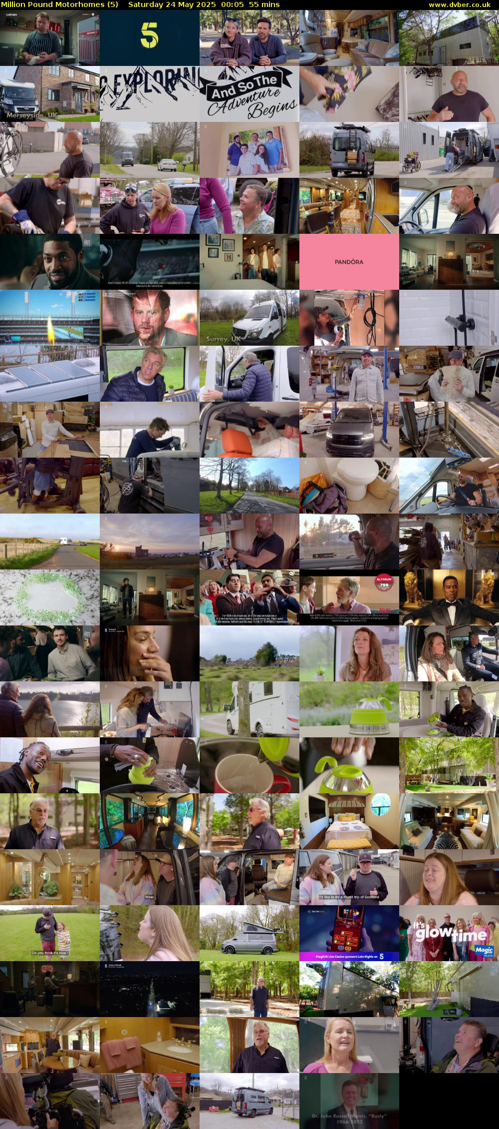 Million Pound Motorhomes (5) Saturday 24 May 2025 00:05 - 01:00
