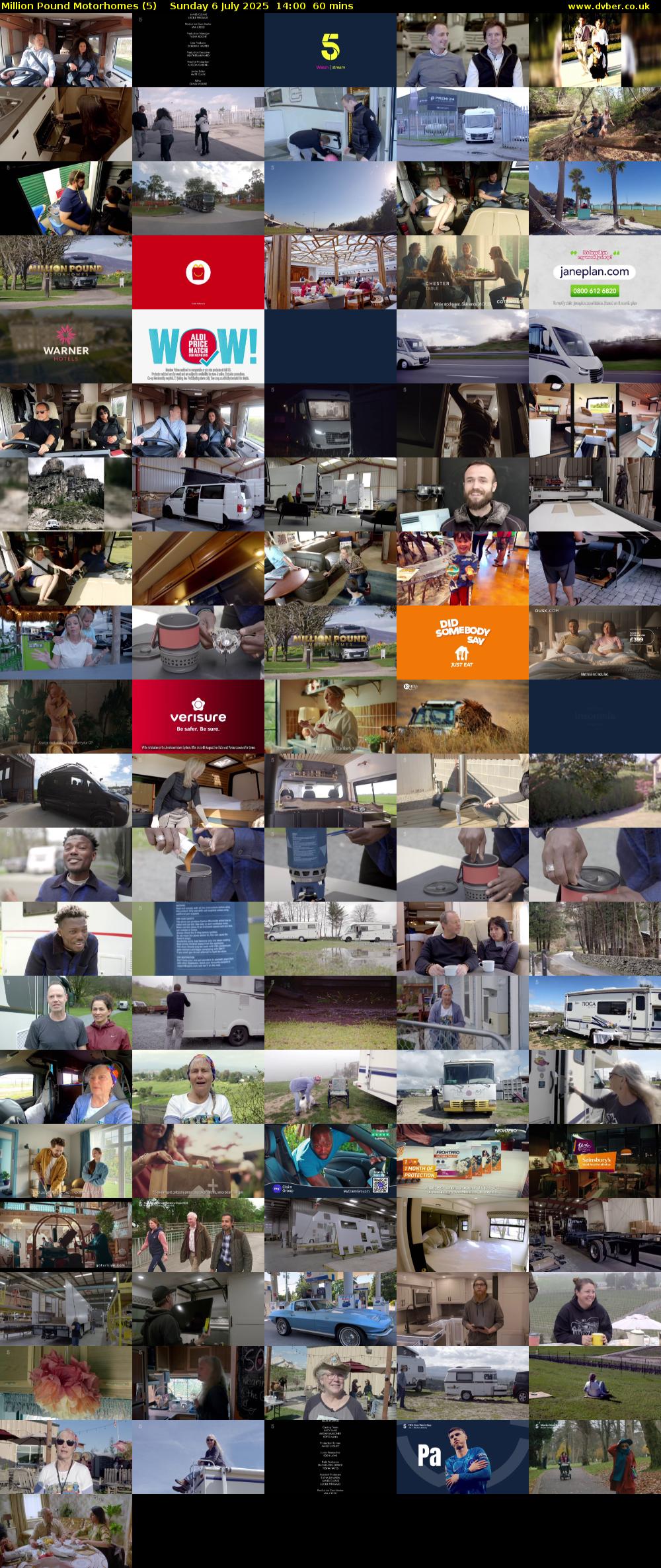 Million Pound Motorhomes (5) Sunday 6 July 2025 14:00 - 15:00