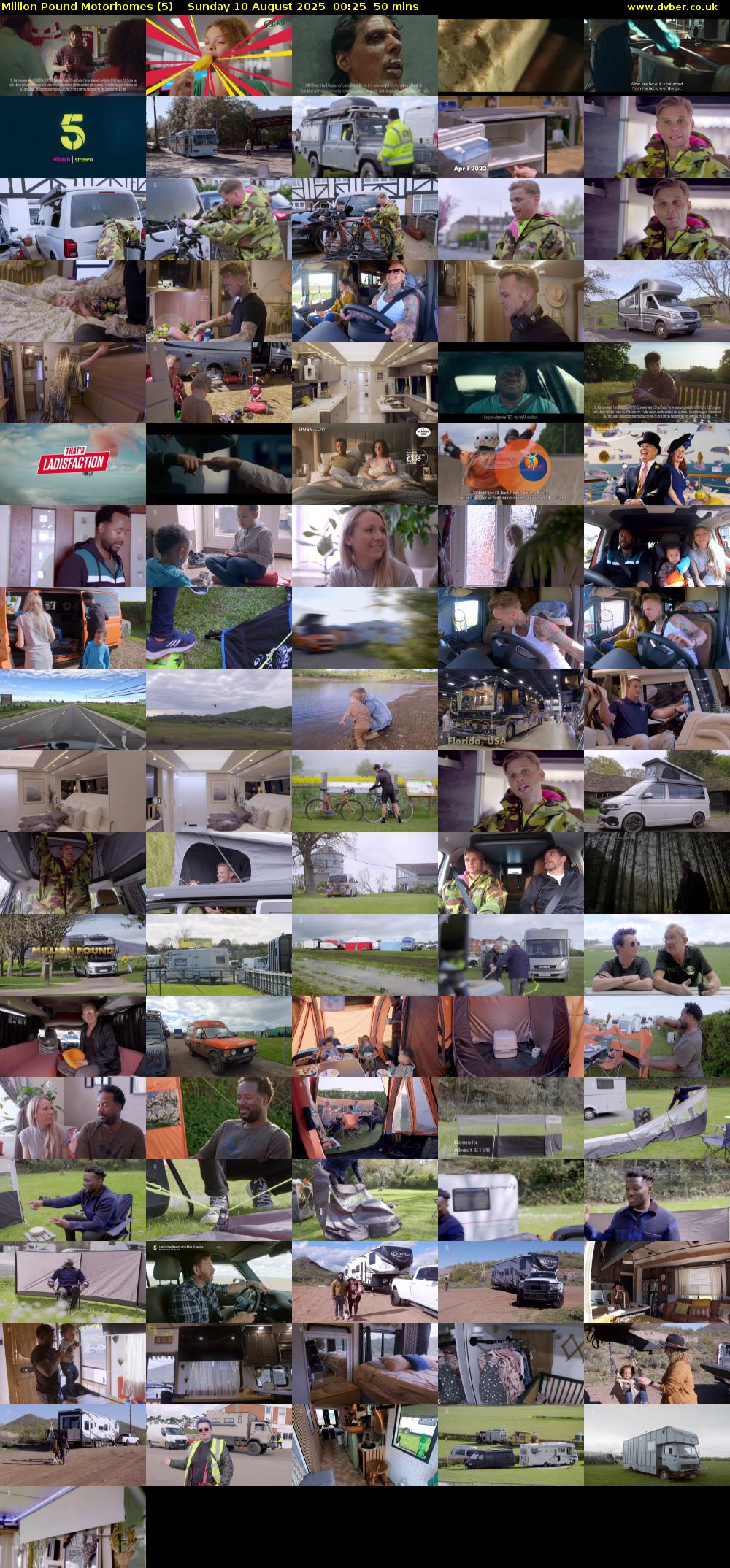 Million Pound Motorhomes (5) Sunday 10 August 2025 00:25 - 01:15