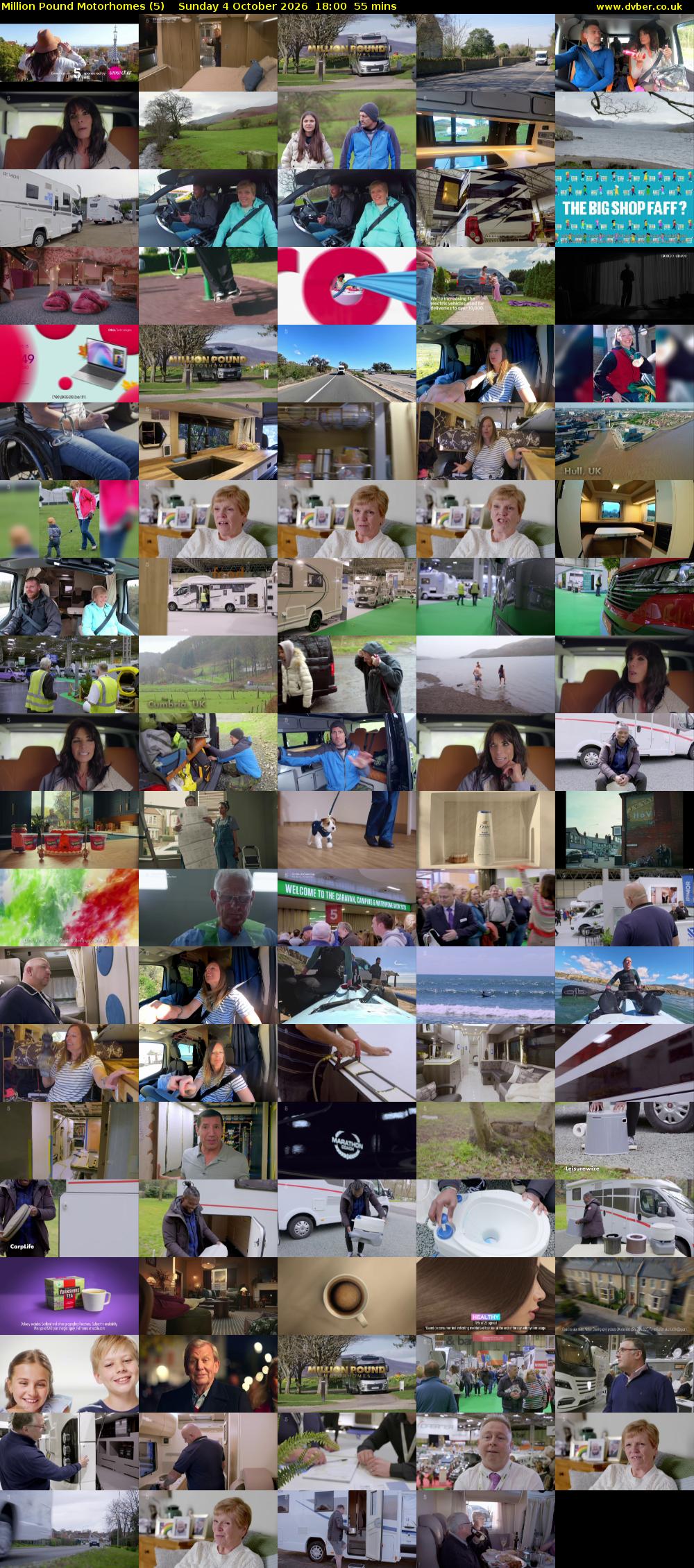 Million Pound Motorhomes (5) Sunday 4 October 2026 18:00 - 18:55