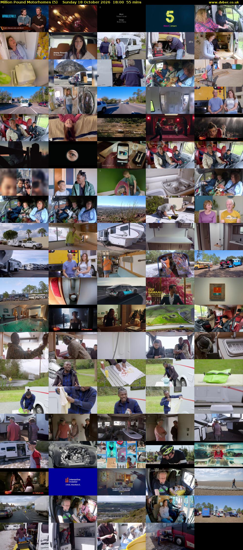 Million Pound Motorhomes (5) Sunday 18 October 2026 18:00 - 18:55