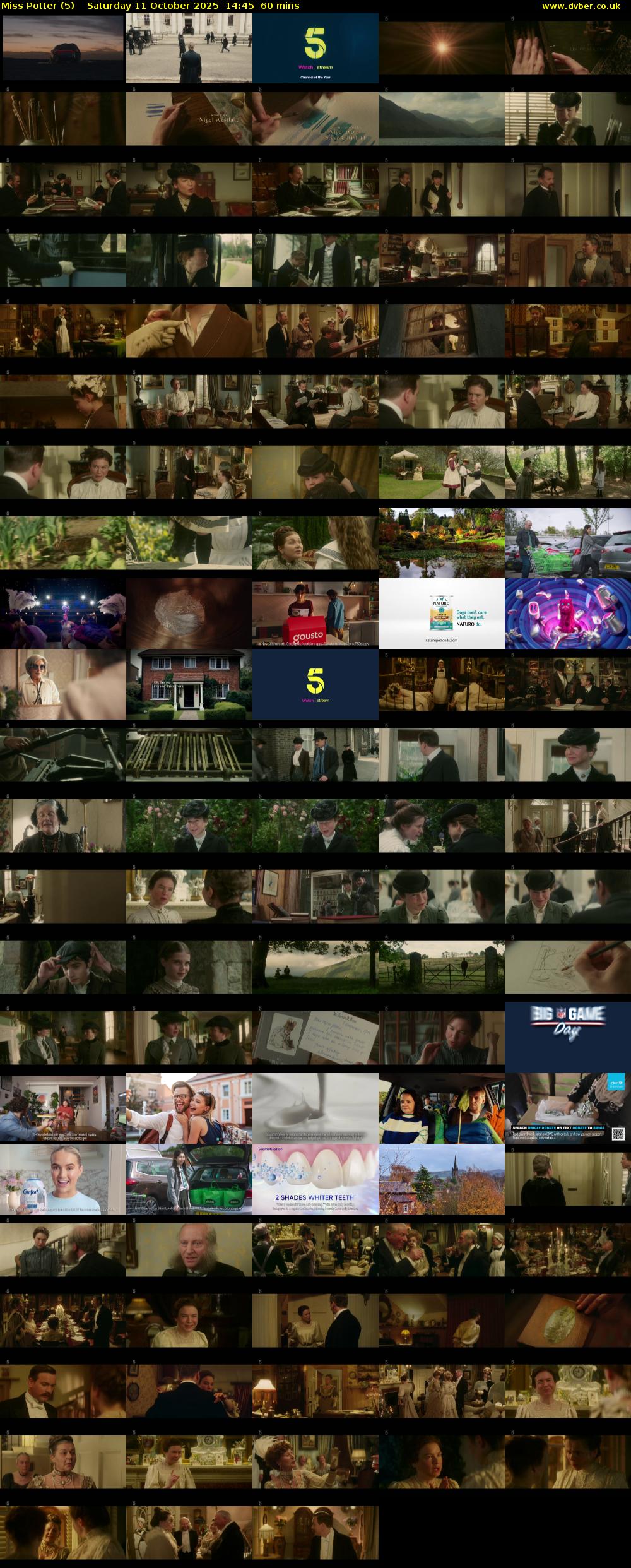 Miss Potter (5) Saturday 11 October 2025 14:45 - 15:45