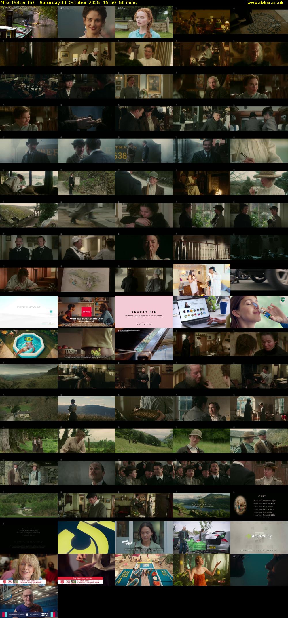 Miss Potter (5) Saturday 11 October 2025 15:50 - 16:40