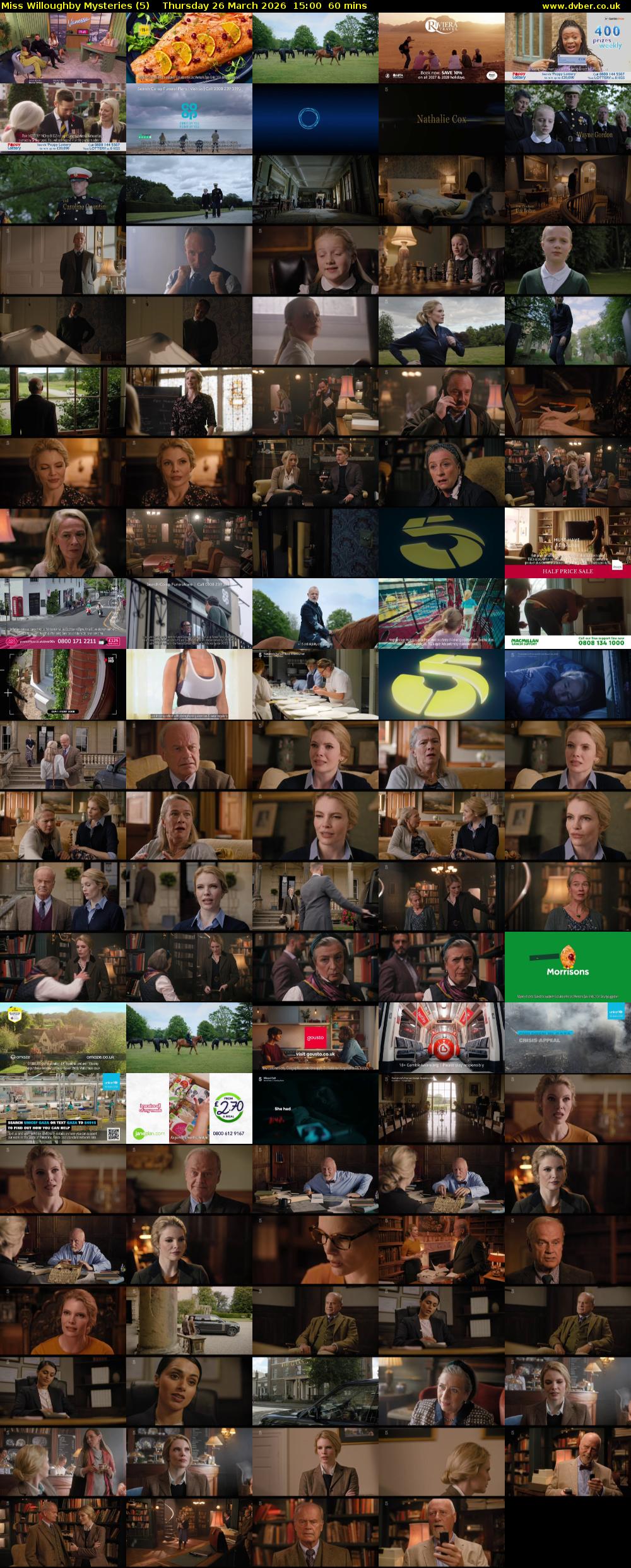 Miss Willoughby Mysteries (5) Thursday 26 March 2026 15:00 - 16:00