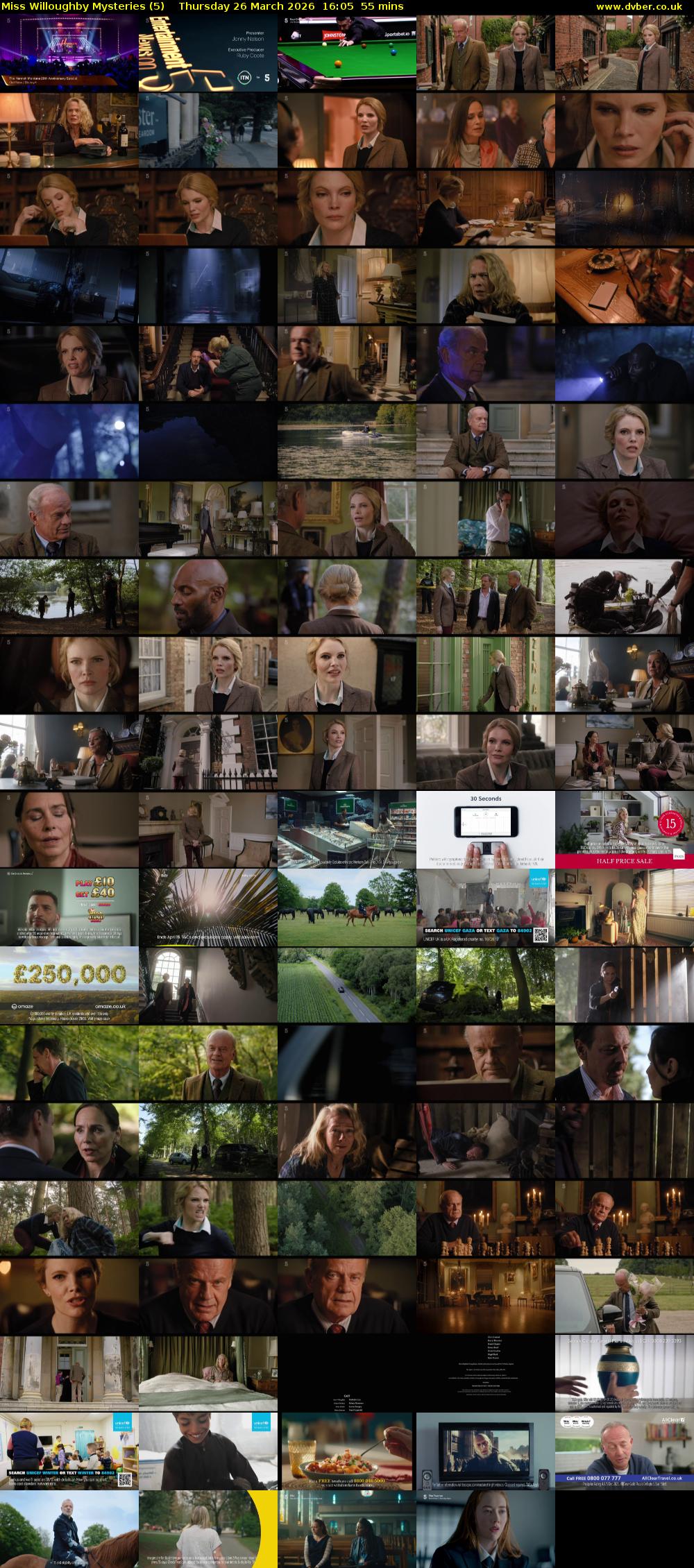 Miss Willoughby Mysteries (5) Thursday 26 March 2026 16:05 - 17:00