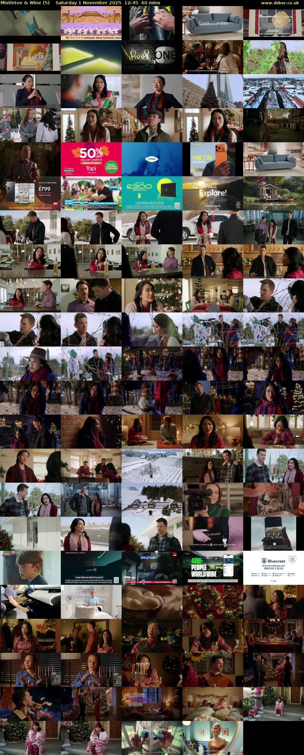 Mistletoe & Wine (5) Saturday 1 November 2025 12:45 - 13:45