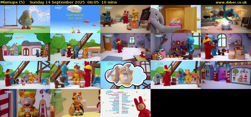 Mixmups (5) Sunday 14 September 2025 06:05 - 06:15