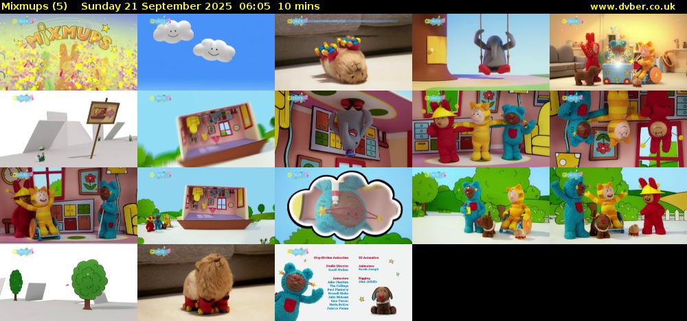 Mixmups (5) Sunday 21 September 2025 06:05 - 06:15