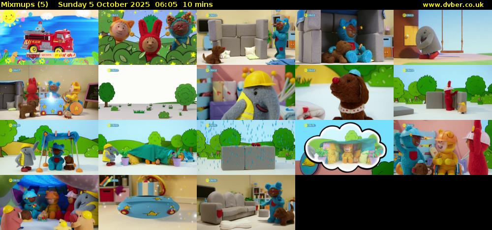 Mixmups (5) Sunday 5 October 2025 06:05 - 06:15