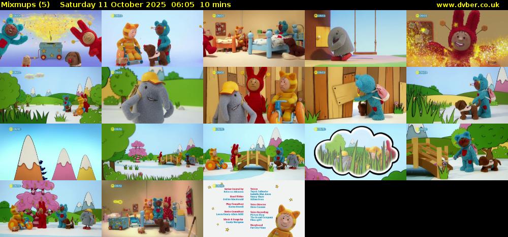 Mixmups (5) Saturday 11 October 2025 06:05 - 06:15