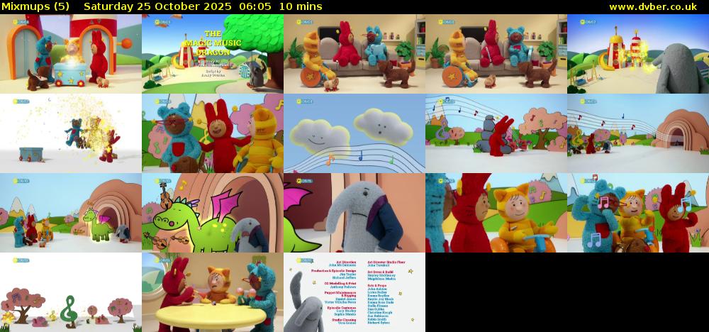 Mixmups (5) Saturday 25 October 2025 06:05 - 06:15
