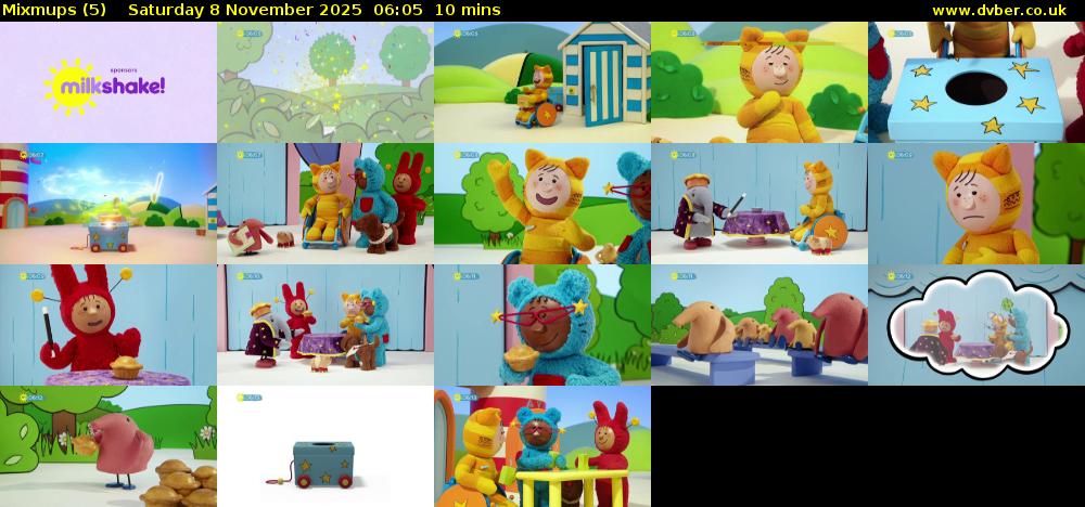 Mixmups (5) Saturday 8 November 2025 06:05 - 06:15