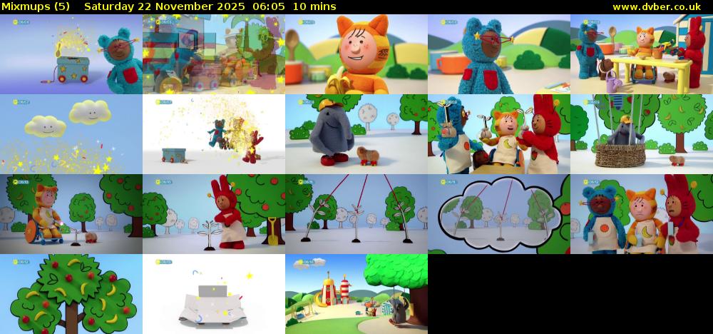 Mixmups (5) Saturday 22 November 2025 06:05 - 06:15