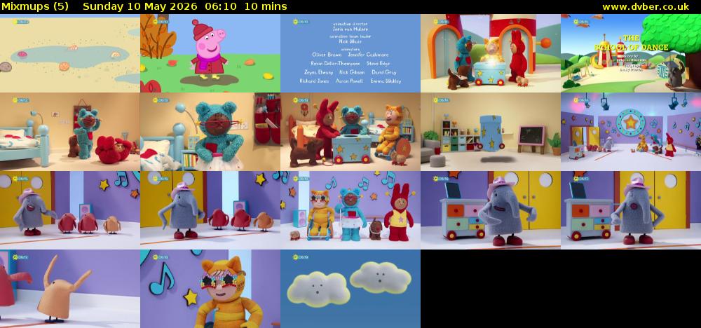 Mixmups (5) Sunday 10 May 2026 06:10 - 06:20