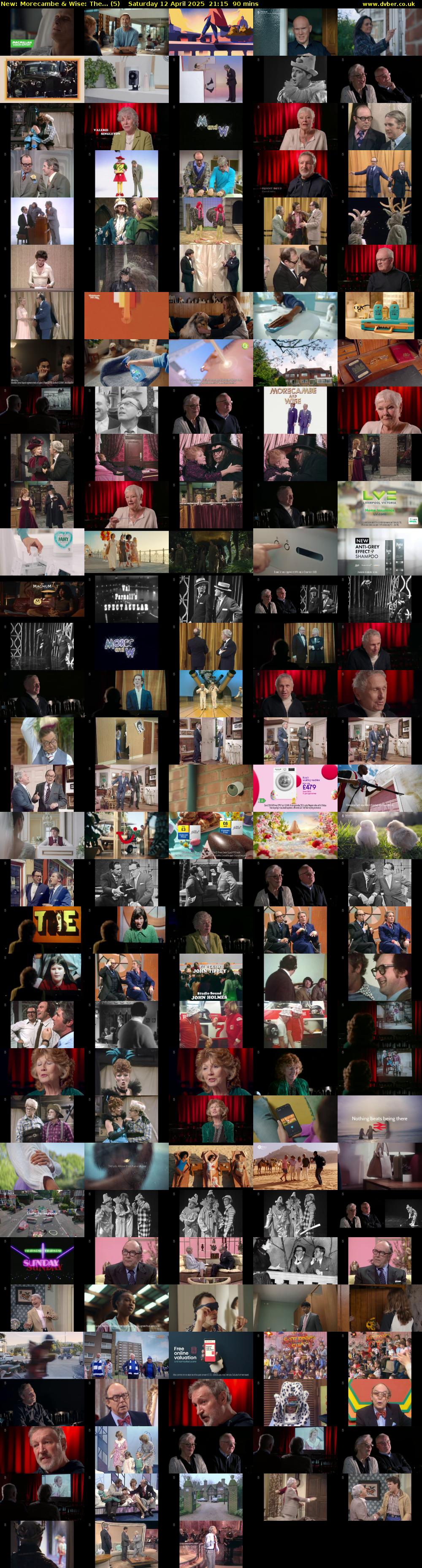 Morecambe & Wise: The... (5) Saturday 12 April 2025 21:15 - 22:45