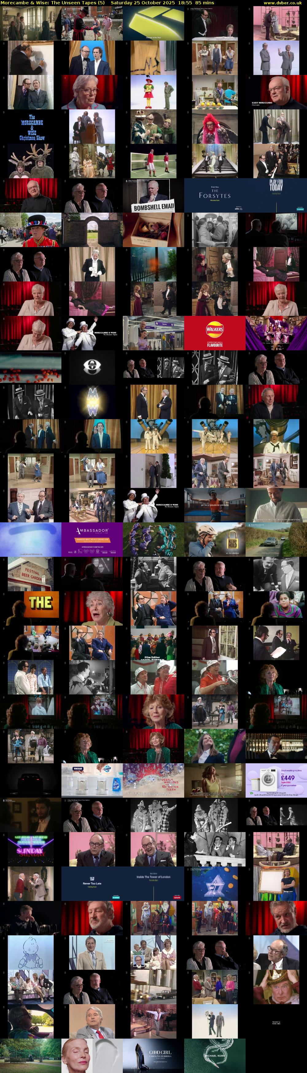 Morecambe & Wise: The Unseen Tapes (5) Saturday 25 October 2025 18:55 - 20:20