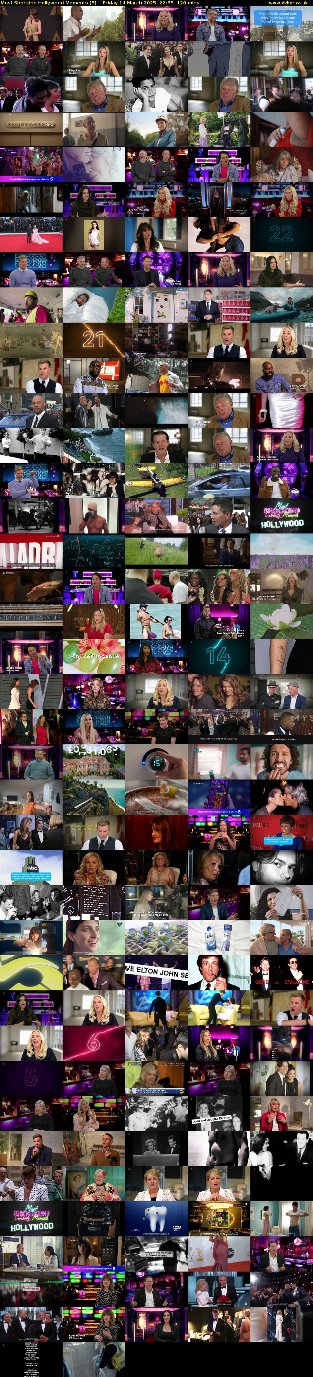 Most Shocking Hollywood Moments (5) Friday 14 March 2025 22:55 - 00:55