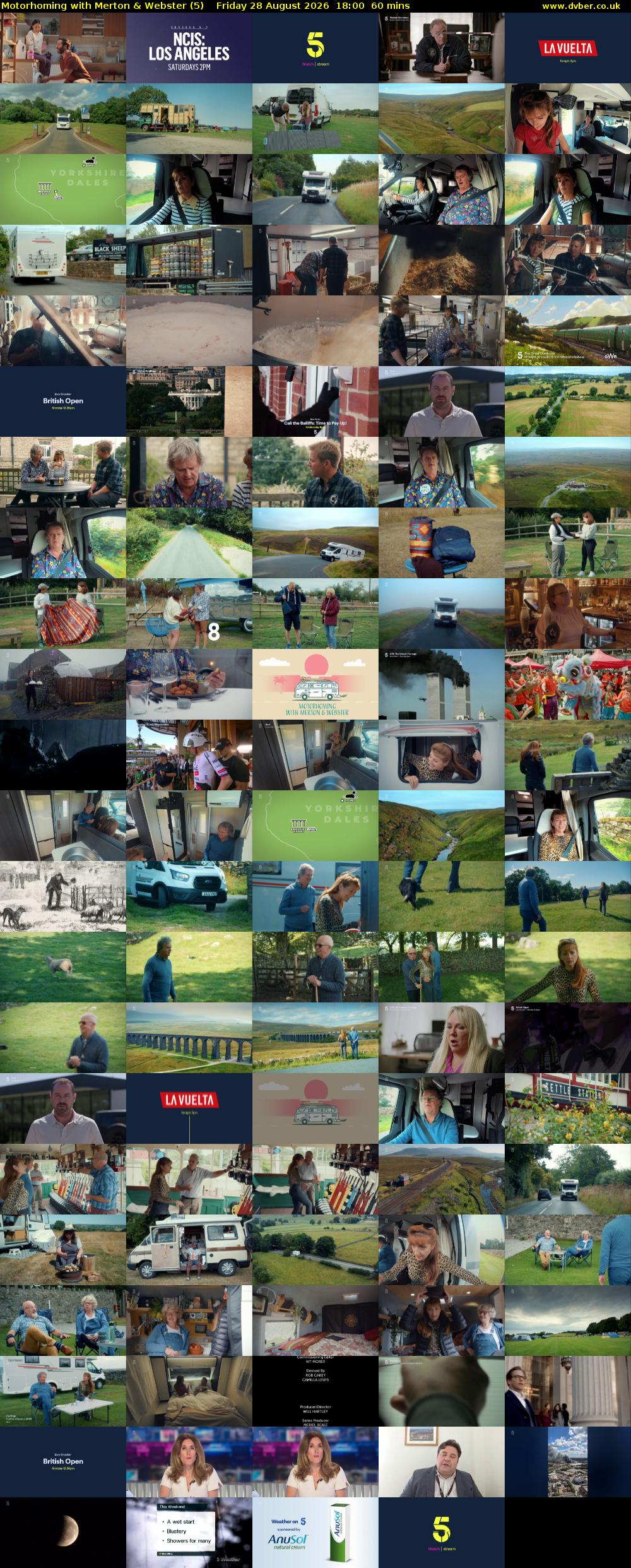 Motorhoming with Merton & Webster (5) Friday 28 August 2026 18:00 - 19:00