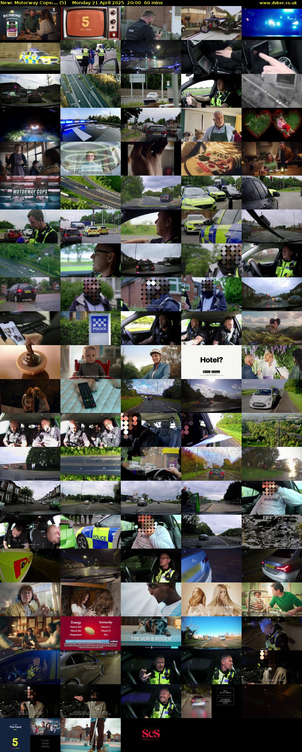 Motorway Cops:... (5) Monday 21 April 2025 20:00 - 21:00