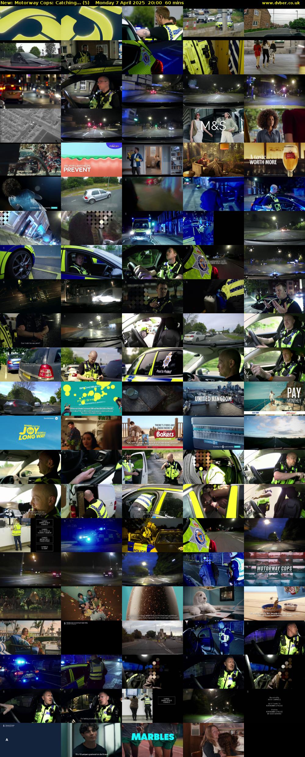 Motorway Cops: Catching... (5) Monday 7 April 2025 20:00 - 21:00