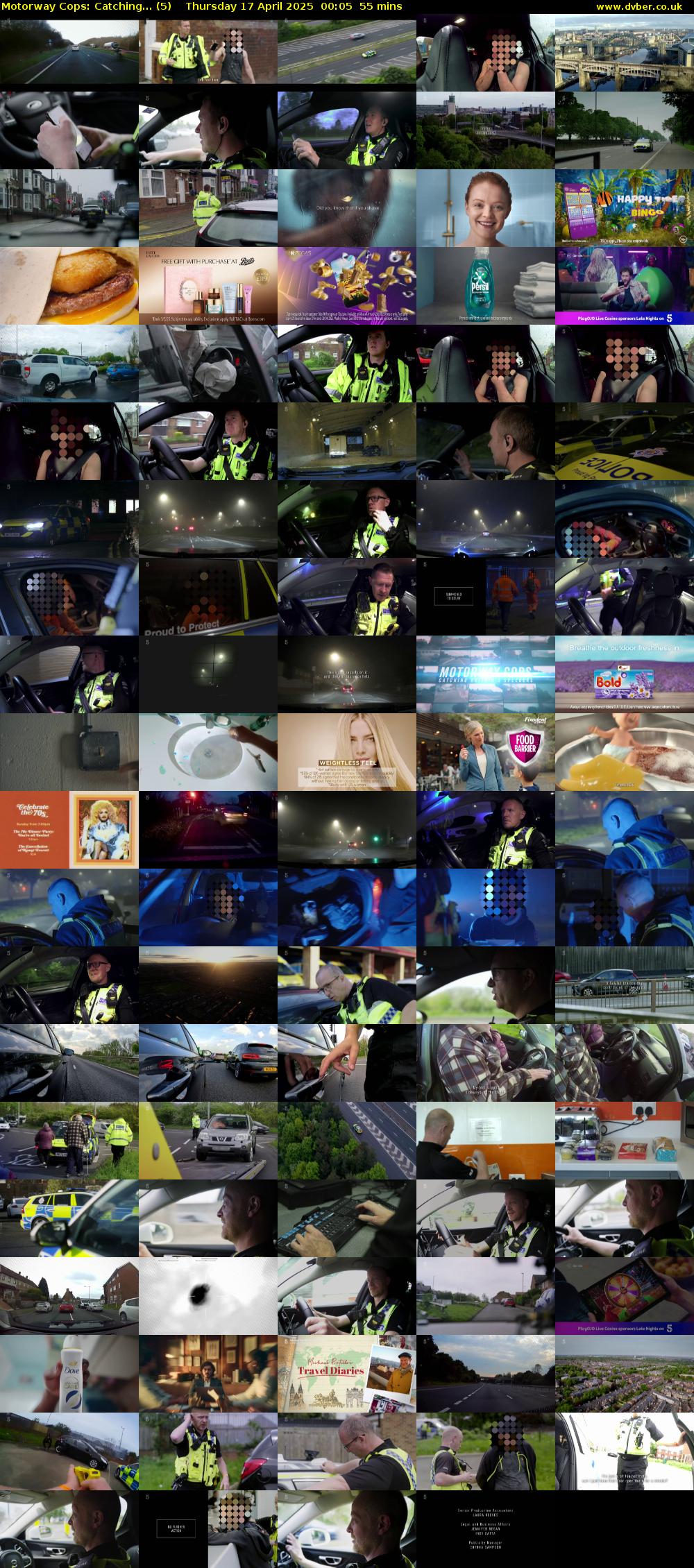 Motorway Cops: Catching... (5) Thursday 17 April 2025 00:05 - 01:00