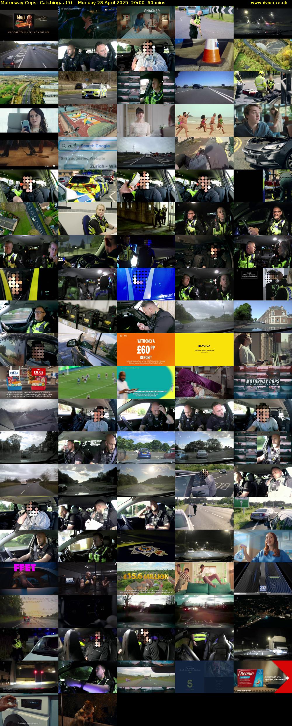 Motorway Cops: Catching... (5) Monday 28 April 2025 20:00 - 21:00