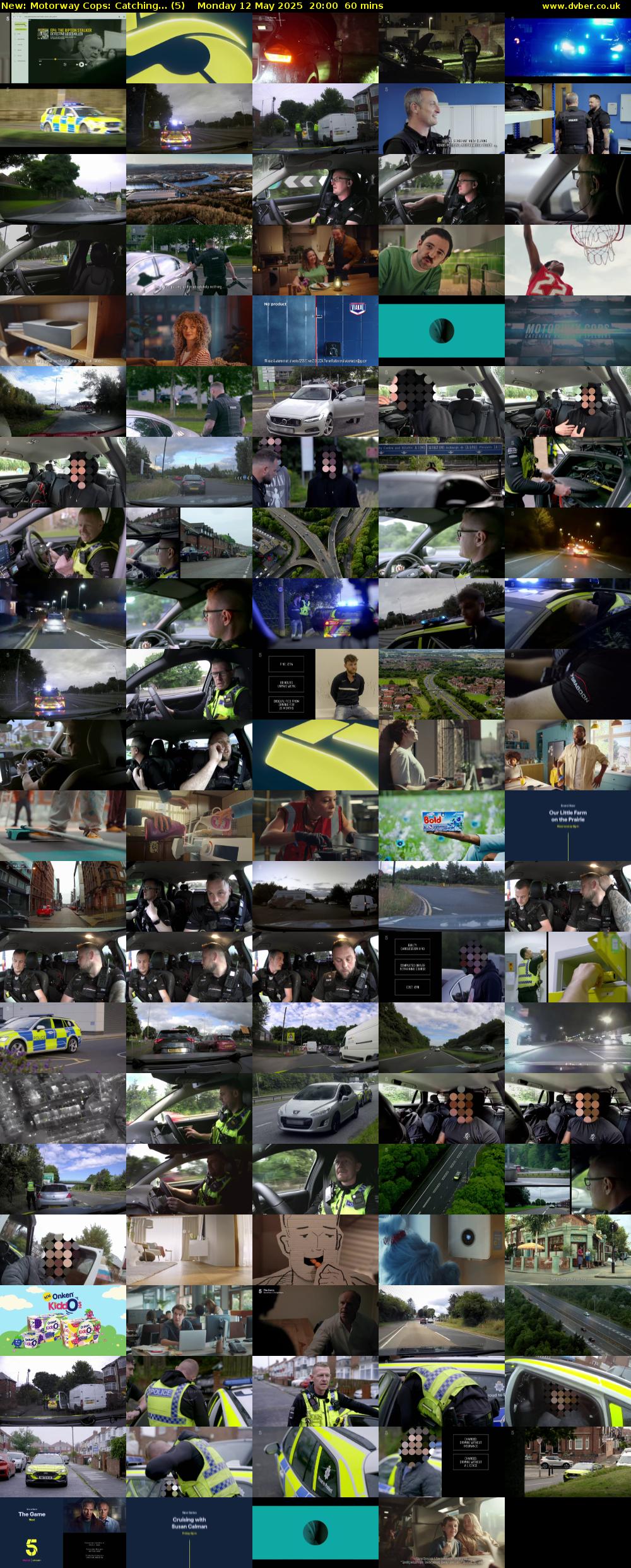 Motorway Cops: Catching... (5) Monday 12 May 2025 20:00 - 21:00