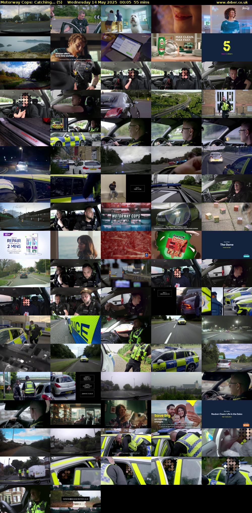 Motorway Cops: Catching... (5) Wednesday 14 May 2025 00:05 - 01:00