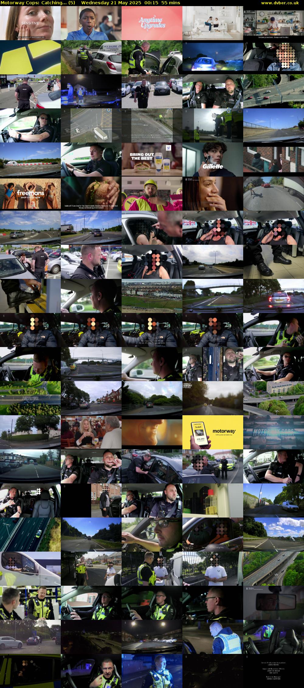 Motorway Cops: Catching... (5) Wednesday 21 May 2025 00:15 - 01:10