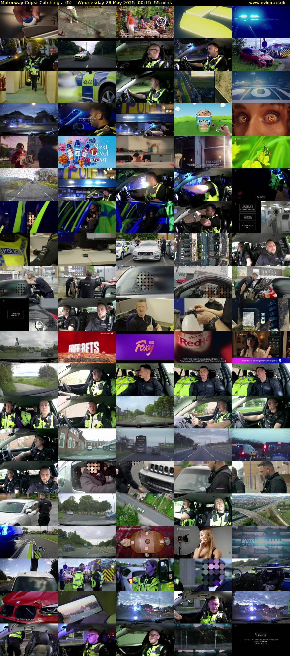 Motorway Cops: Catching... (5) Wednesday 28 May 2025 00:15 - 01:10