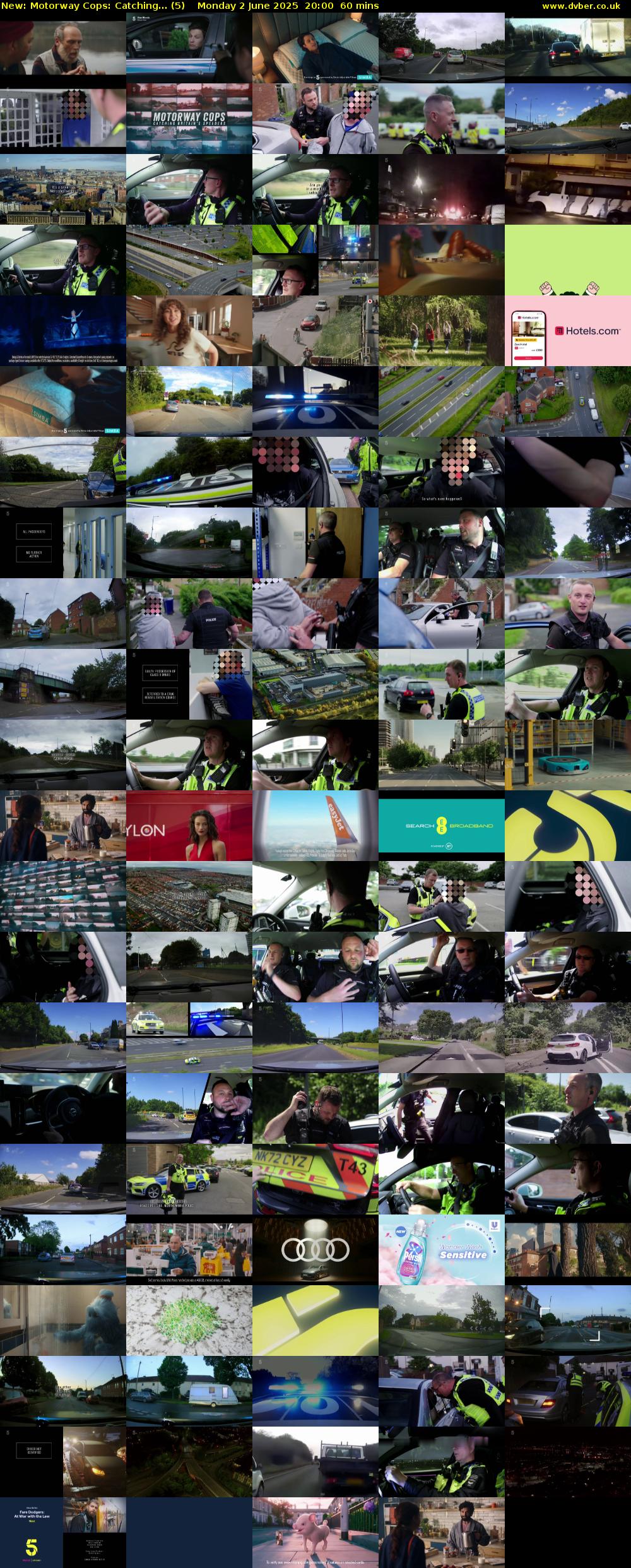 Motorway Cops: Catching... (5) Monday 2 June 2025 20:00 - 21:00