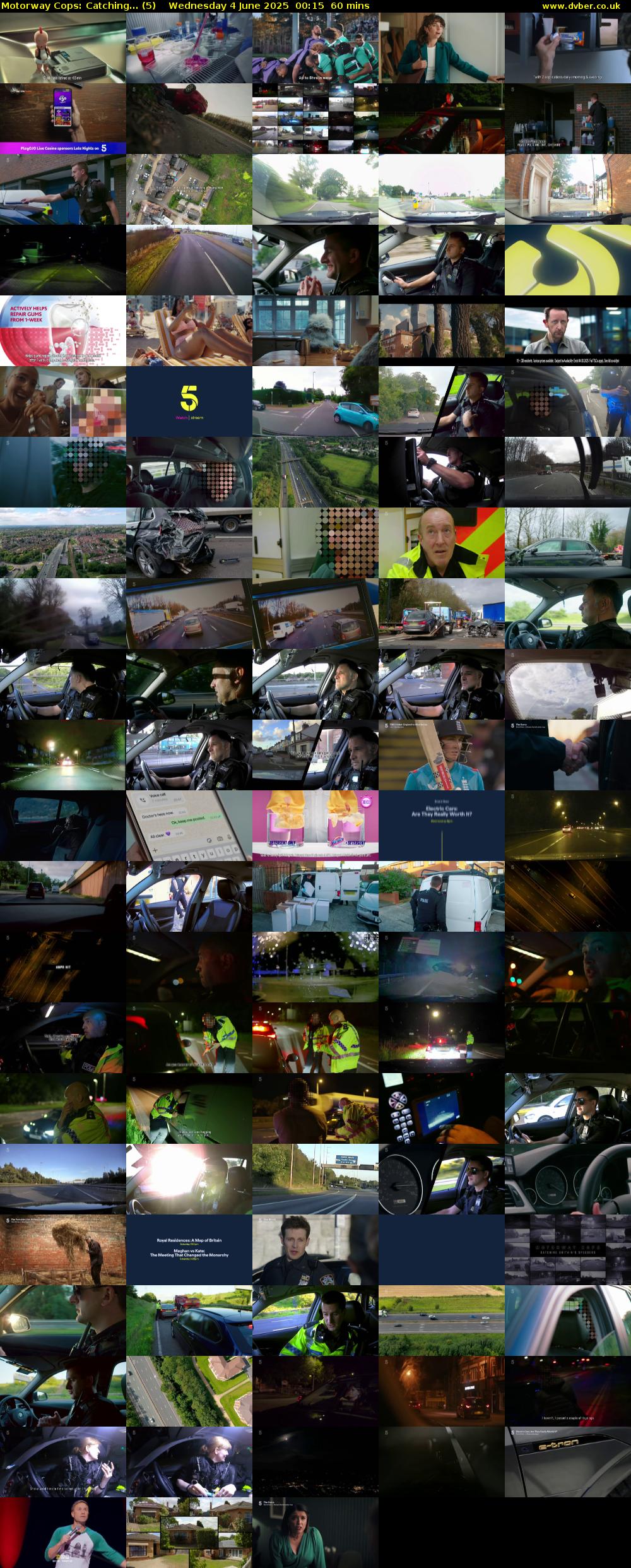 Motorway Cops: Catching... (5) Wednesday 4 June 2025 00:15 - 01:15