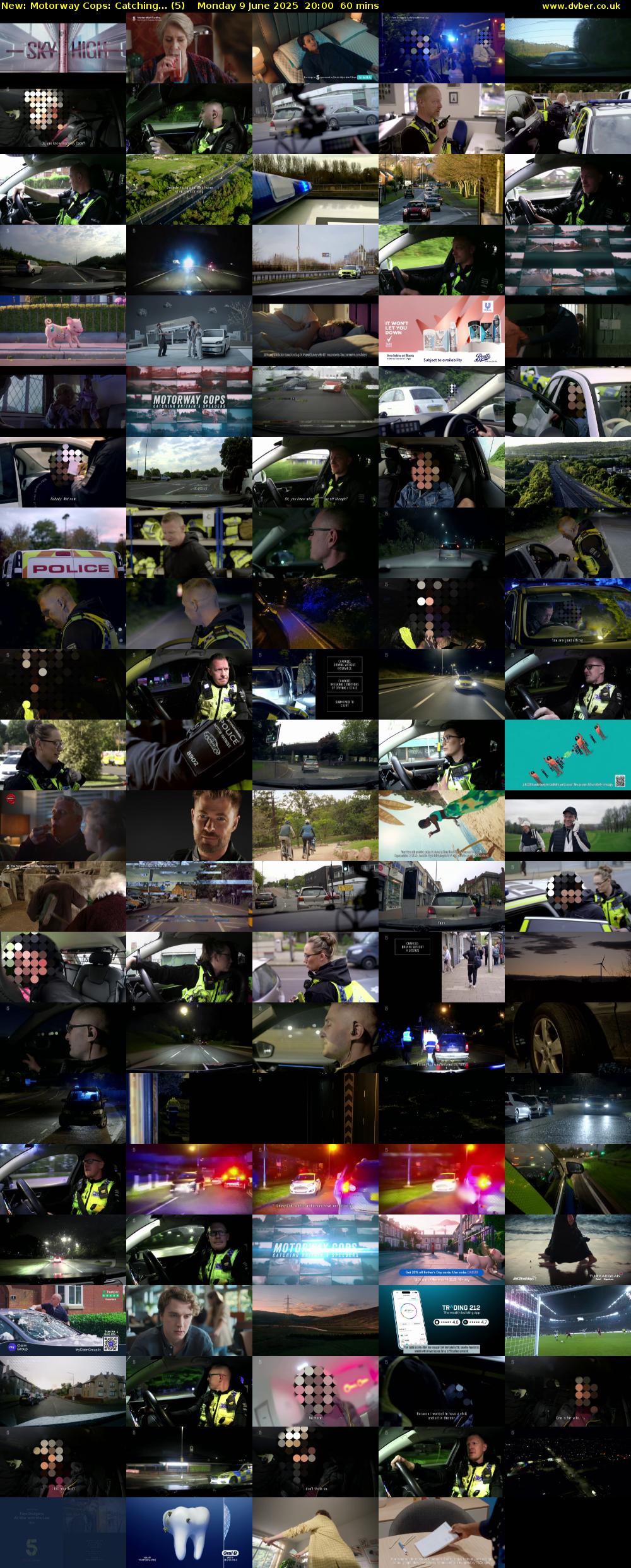 Motorway Cops: Catching... (5) Monday 9 June 2025 20:00 - 21:00