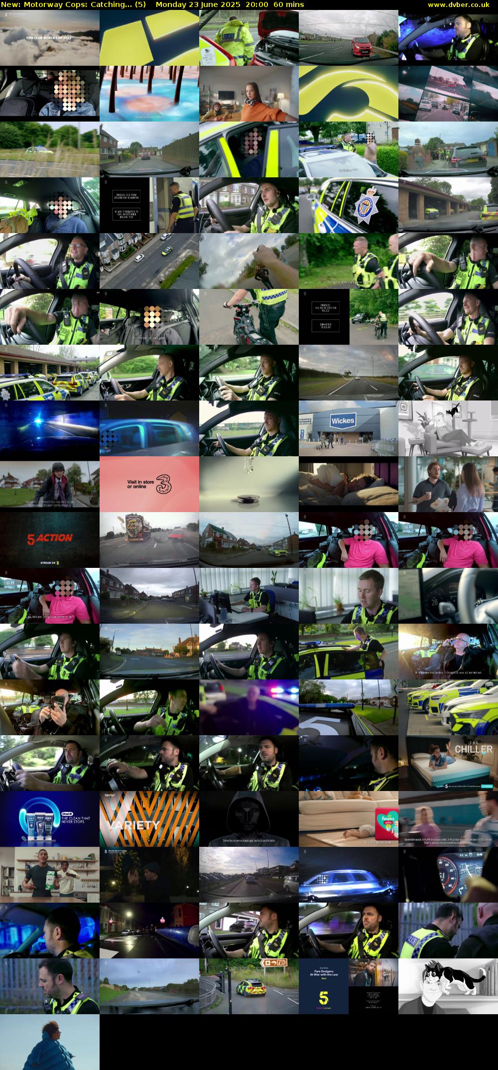 Motorway Cops: Catching... (5) Monday 23 June 2025 20:00 - 21:00