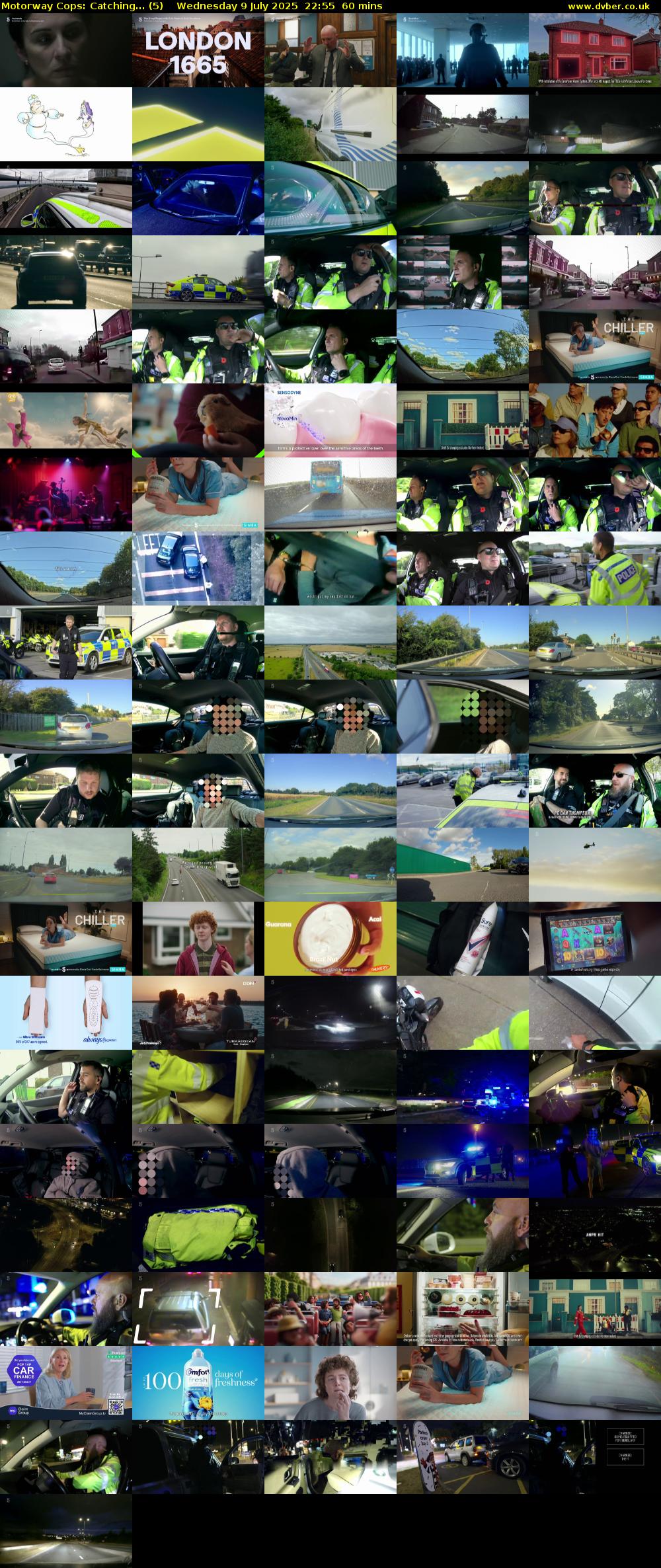 Motorway Cops: Catching... (5) Wednesday 9 July 2025 22:55 - 23:55