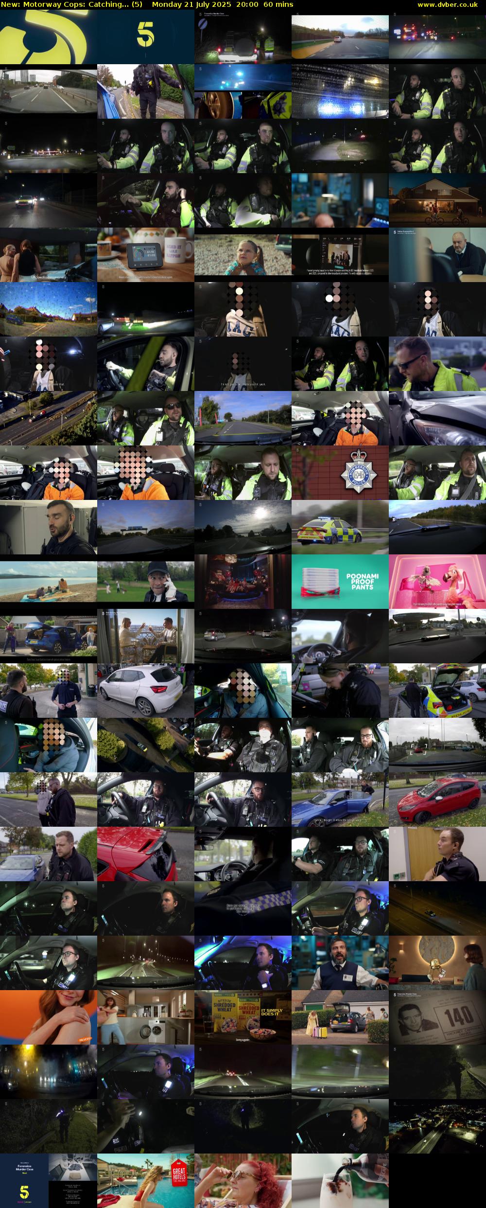 Motorway Cops: Catching... (5) Monday 21 July 2025 20:00 - 21:00