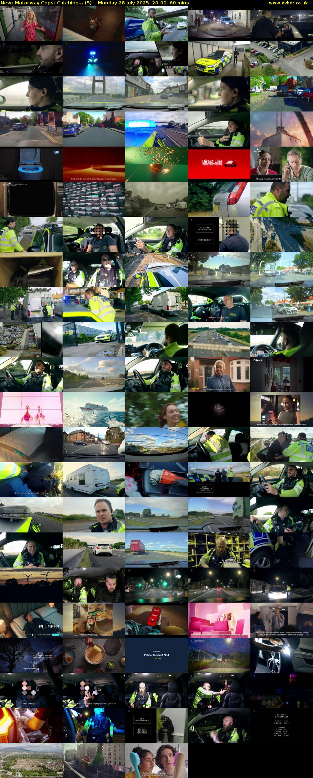 Motorway Cops: Catching... (5) Monday 28 July 2025 20:00 - 21:00