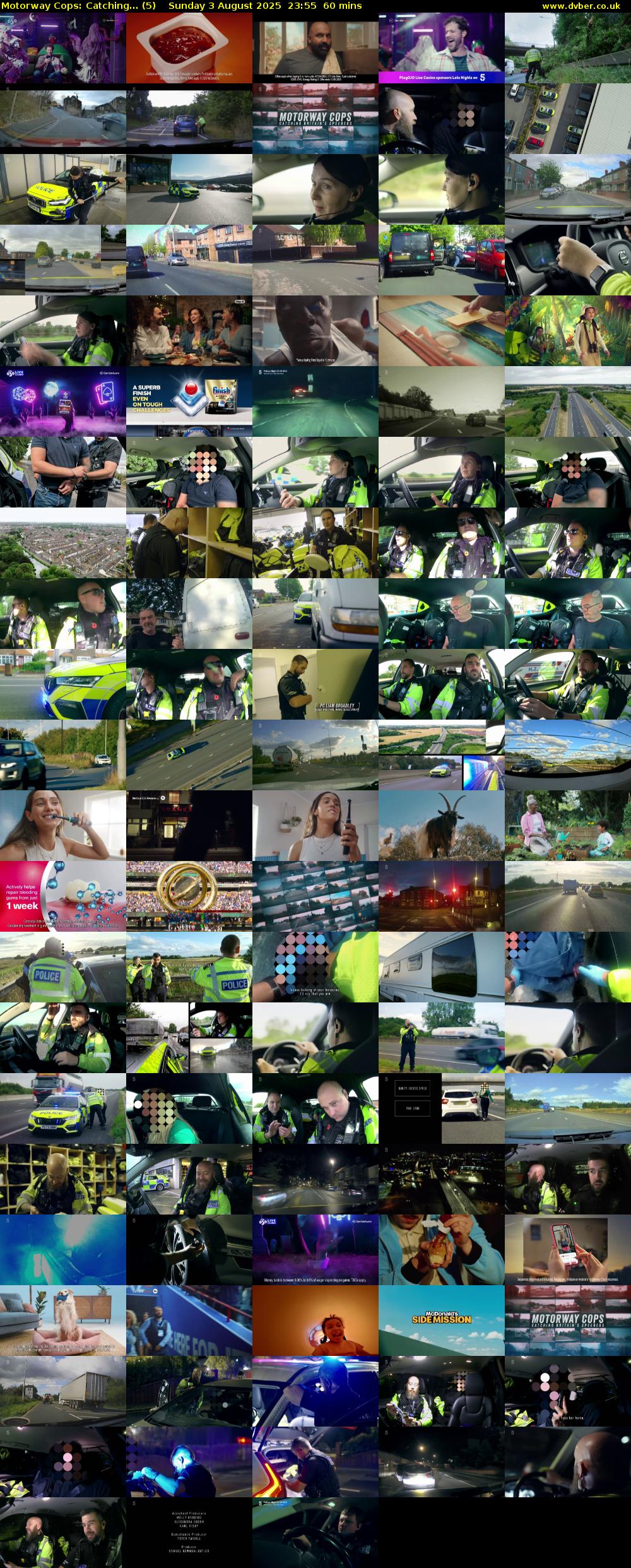 Motorway Cops: Catching... (5) Sunday 3 August 2025 23:55 - 00:55