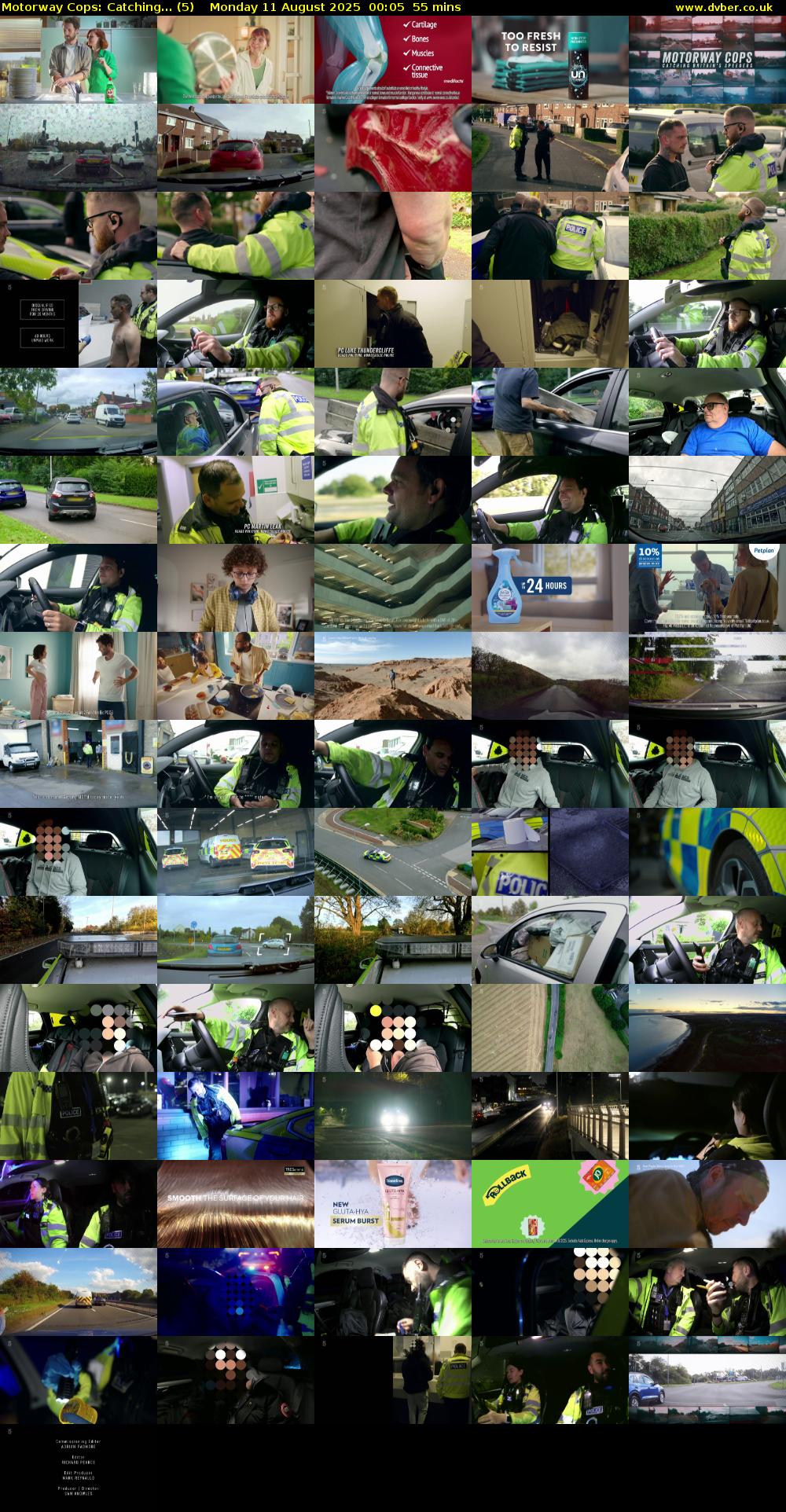 Motorway Cops: Catching... (5) Monday 11 August 2025 00:05 - 01:00