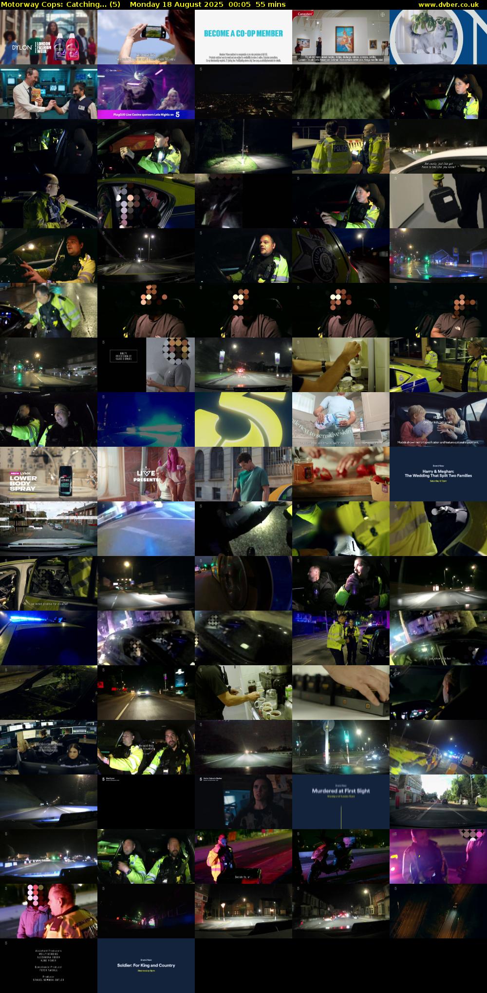 Motorway Cops: Catching... (5) Monday 18 August 2025 00:05 - 01:00