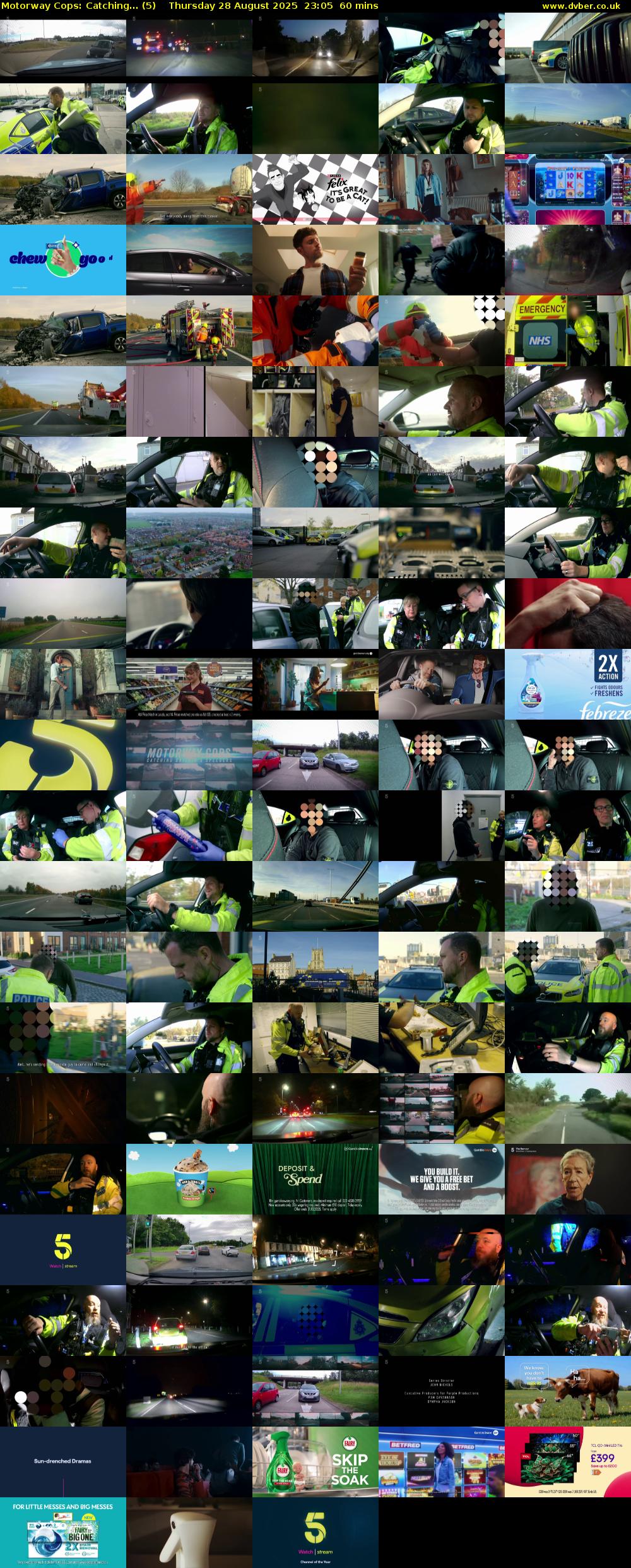 Motorway Cops: Catching... (5) Thursday 28 August 2025 23:05 - 00:05