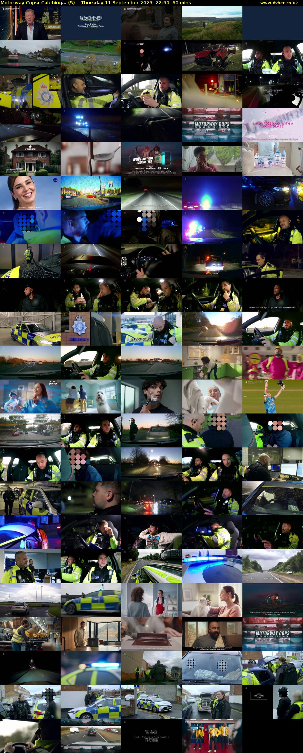 Motorway Cops: Catching... (5) Thursday 11 September 2025 22:50 - 23:50