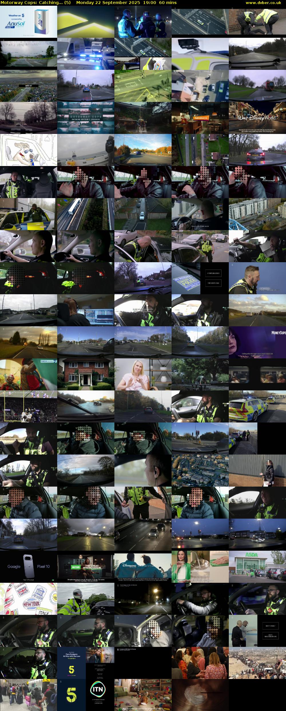 Motorway Cops: Catching... (5) Monday 22 September 2025 19:00 - 20:00